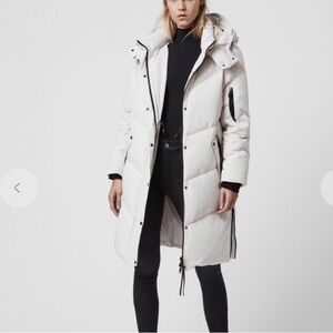 All Saints Women's Hooded Rory Puffer Coat